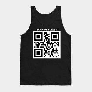 Qr Code Art Tank Top